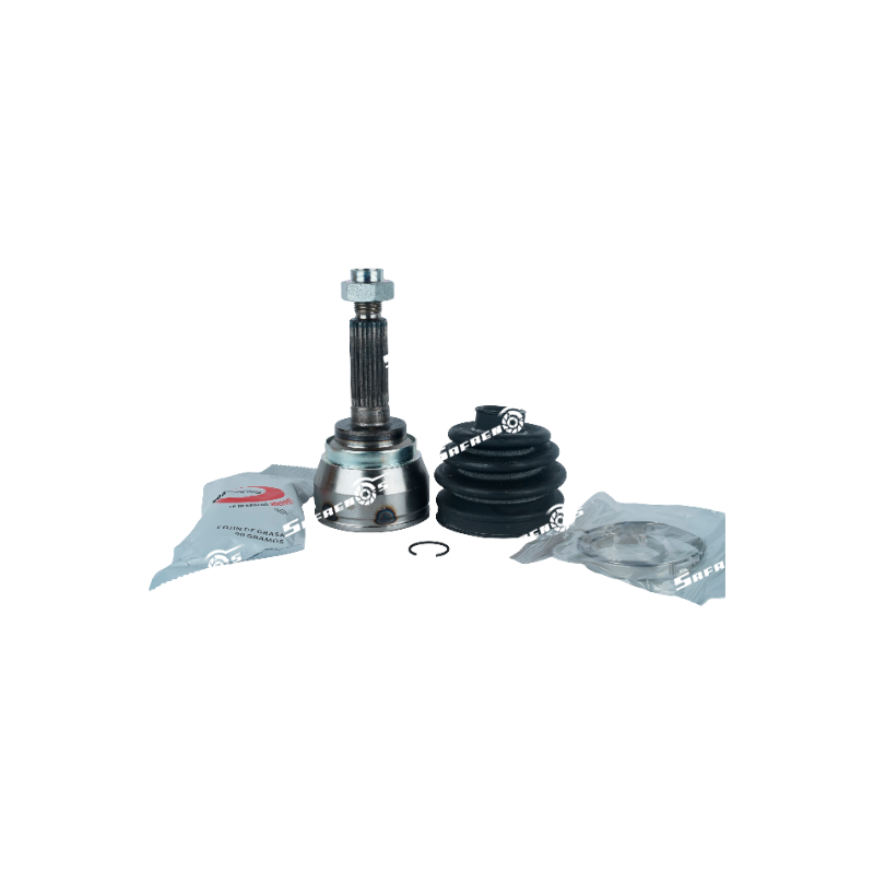 Kit Punta Homocinética Lado Rueda Chev Spark Taxi 7 / 24 Cronos Transejes