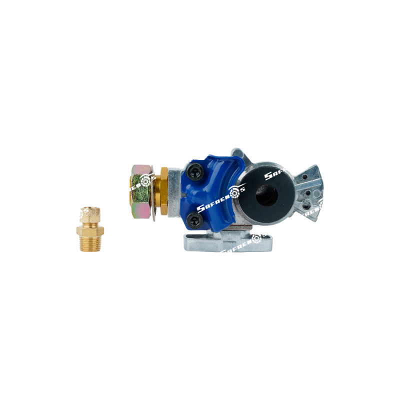 Mano de Trailer Servicio Azul 3/8" con Válvula TKL